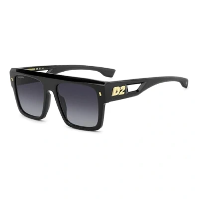 Afbeelding van DSQUARED2 D2 0127/S zonnebril voor heren, zwart.