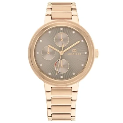 Afbeelding van Tommy Hilfiger Chronograaf Rose goldcoloured, Dames, Maat: One Size, gold coloured