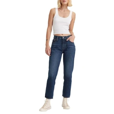 Image de Levi&#039;s 501® Crop Jeans Femme, Up We Go No Dx, 28W / 26L