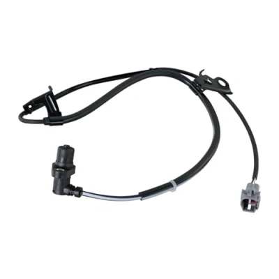 Afbeelding van HELLA 6PU 358 252 391 ABS sensor Vooras met bevestigingsklemmen aan de kabel Inductie 2 polig 492mm