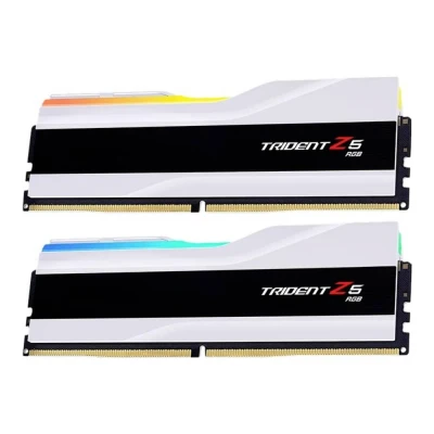 Afbeelding van G.Skill Trident Z5 RGB Werkgeheugenset voor PC Retail DDR5 48 GB 2 x 24 On die ECC 8400 MHz 288 pins DIMM CL40 F5 8400J4052G24GX2 TZ5RW