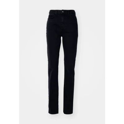 Afbeelding van Noisy May Nmdaisy MOM fit Slim jeans, Dames, Maat: 25x30, Black denim