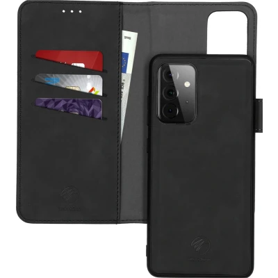 Afbeelding van iMoshion Hoesje Geschikt voor Samsung Galaxy A72 Met Pasjeshouder Uitneembare 2 in 1 Luxe Bookcase Zwart