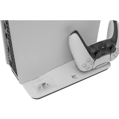 Afbeelding van Randapparaten: Joysticks: WHITE SHARK PS5 COOLING PAD + 2 CHARGING DOCK