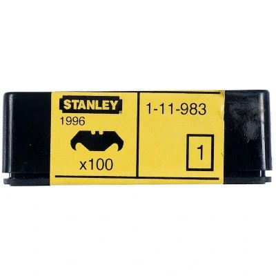 Image de STANLEY 1 11 983 lame de rechange 1996 sans trous en boîte (100 pcs)