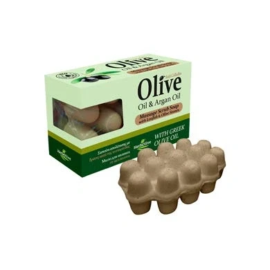 Afbeelding van HerbOlive Zeep Massage *Olijfolie &amp; Arganolie* 100g