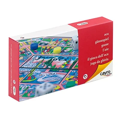 Afbeelding van Cayro Ganzenbord Reisversie/Magnetisch Bordspel 2 4 Spelers Geschikt vanaf 5 Jaar