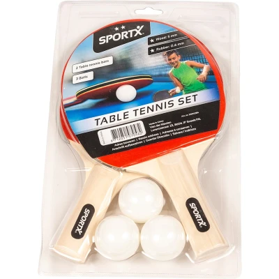 Afbeelding van SportX Tafeltennis Set Incl. Ballen in Blister