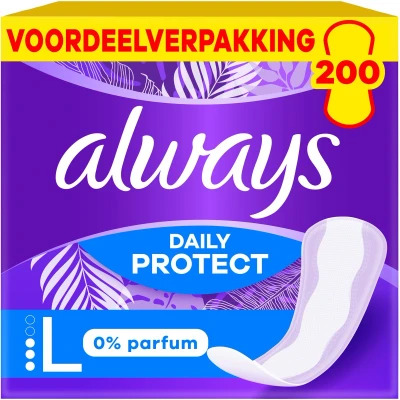 Afbeelding van Always Daily Protect Inlegkruisjes Long 50ST
