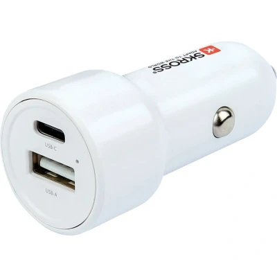 Afbeelding van Skross dual Car Charger 65W PD 65 W Stroombelasting (max.): 3.25 A 12 V naar 5 V, 12/24 24