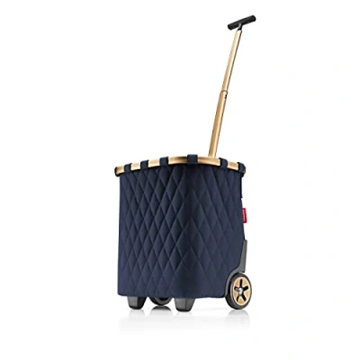 Afbeelding van Reisenthel Shopping Carrycruiser rhombus midnight gold Trolley