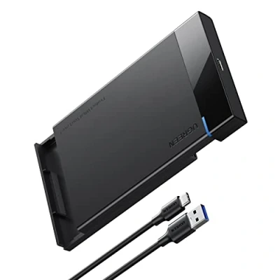 Afbeelding van UGREEN USB C externe behuizing 2,5 inch harde schijf SATA III II I HDD SSD 3.1 Gen 2 type 6 Gbps UASP ondersteunt Windows Mac OS Linux, A naar kabel inbegrepen