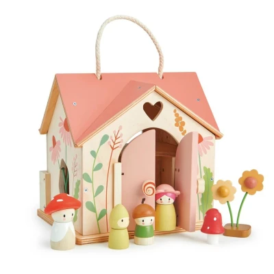 Afbeelding van Tender Leaf Toys Houten Chalet Rosewood