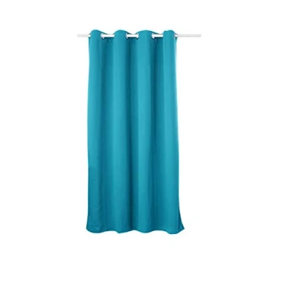 Afbeelding van WOLTU VH5878sfgr, 1 stuk verduisteringsgordijn met oogjes, voor ramen of deuren, thermisch, 135 x 225 cm, leigrijs