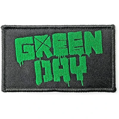 Afbeelding van Green Day Logo Patch Zwart