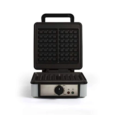 Image de Gaufrier Livoo avec thermostat 1200 W Blanc et Noir