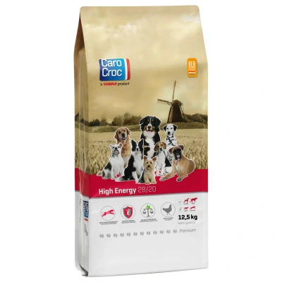 Afbeelding van Carocroc High Energy Gevogelte&amp;Rijst&amp;Bieten Hondenvoer 3 kg