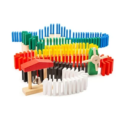 Afbeelding van Small Foot Houten Domino Rally 490 delig