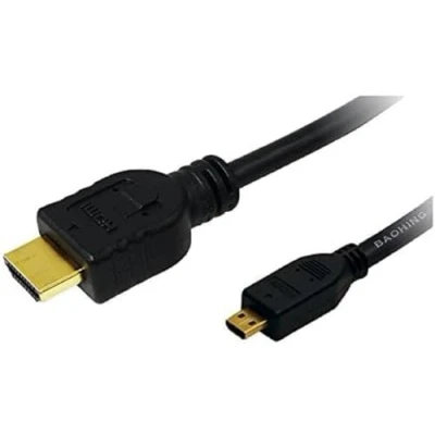 Afbeelding van LogiLink 1.4 High Speed HDMI naar Micro kabel 1.5 m Zwart