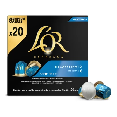 Image de 20 % de remise L&#039;OR Espresso Decaffeinato Capsules 1 pièce 100 g