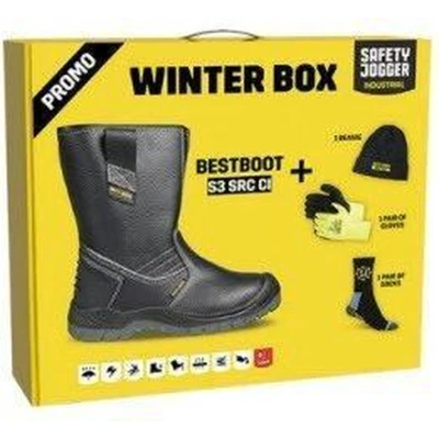 Afbeelding van Safety Jogger BestBoot Laars S3 Winter Box Zwart