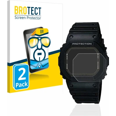 Afbeelding van BROTECT Screenprotector voor Casio G Shock GW 5000 1JF Folie Beschermfolie transparant (2 Stuks)