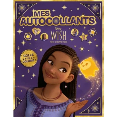 Afbeelding van WISH ASHA ET LA BONNE ETOILE AUTOCOLLANTS BRILLANTS