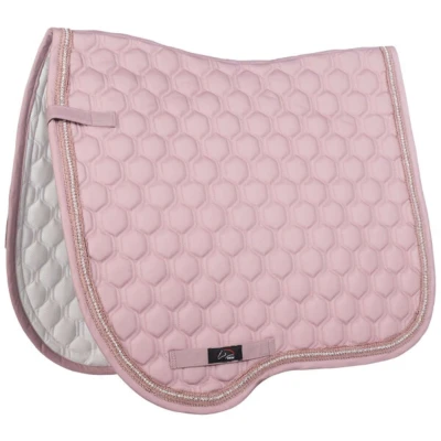 Afbeelding van HKM Zadeldekje Elisa Dressuur Mauve Pony
