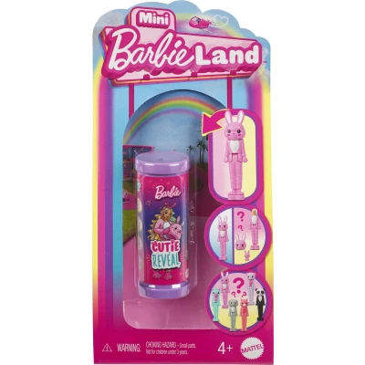 Afbeelding van Barbie Mini BarbieLand Cutie Reveal Verrassingsitem 3,8 cm Barbiepop