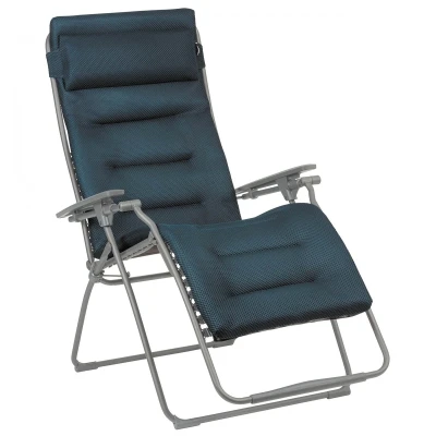 Afbeelding van Lafuma Future Be Comfort Relaxstoel Blue Encre Blauw Relaxstoelen