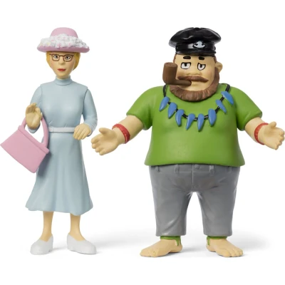 Afbeelding van Micky Pippi Langkous figuren Ephraim en Miss Prysselius