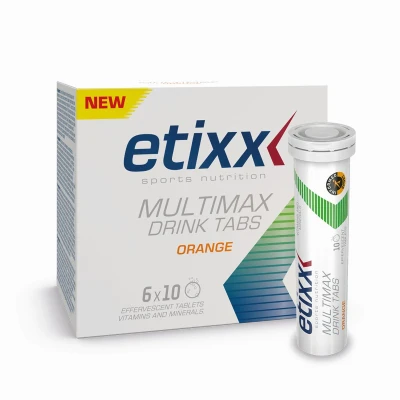 Afbeelding van Etixx Multimax Drink Tabs Sports Nutrition Supplementen 60 tabletten Multivitaminencomplex Hoge dosering vitaminen Mineralen Sporenelementen