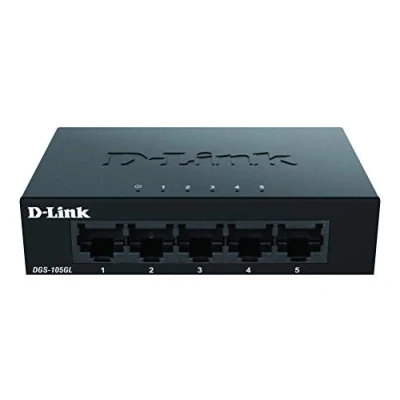 Image de D Link DGS 105GL Commutateur non géré 5 x 10/100/1000 de bureau