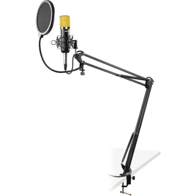 Afbeelding van Studio microfoon Vonyx CMS400B Met verstelbare arm, shockmount en popfilter