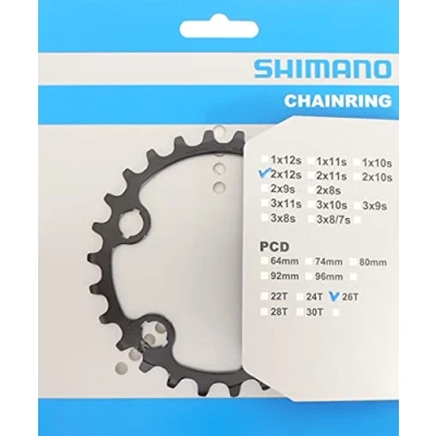Afbeelding van Kettingblad 26T Shimano SLX FC M7100 / M7120 12 speed