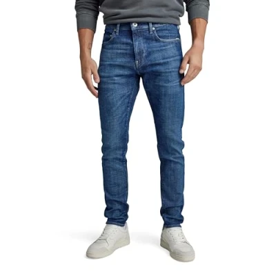 Image de G STAR Homme Jeans Revend Fwd Skinny Jeans, Bleu (Faded Blue Copen D20071 d441 g318), 30W / 34L