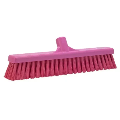 Afbeelding van Vikan Brooms and Sweepers Switht Sweeper Polyester Fiber, 410x65x130mm Pink