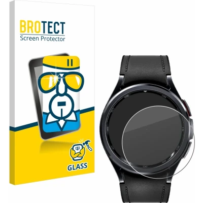Afbeelding van BROTECT Glas Screenprotector voor Samsung Galaxy Watch 6 Classic (43 mm) Gehard Beschermglas 9H