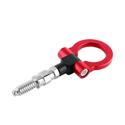 Afbeelding van Duokon Universele Auto Sleephaak, Sleepring van Aluminiumlegering voor E serie (rood)