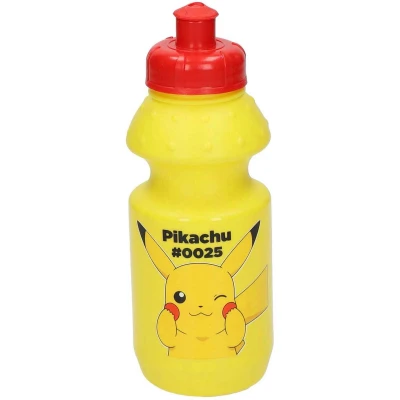 Afbeelding van Pokémon Pikachu Sportfles Drinkfles Geel 350 ml. Schoolfles