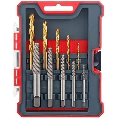 Afbeelding van Hi Spec Set van 10 HSS trekkers en boren, maten 1 9 mm tot 5 13 mm, voor knutselen reparaties