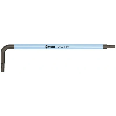 Afbeelding van Wera 967 SL HF multicolour stiftsleutel met vasthoudfunctie torx t8 x 76mm