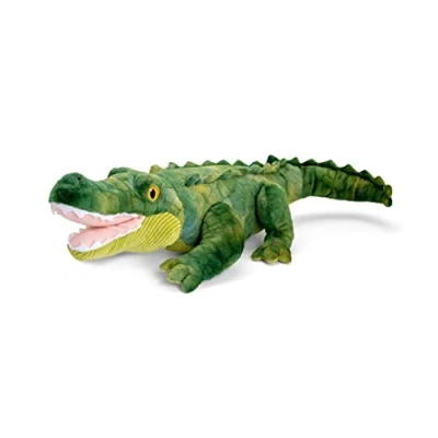 Afbeelding van Pluche knuffel dieren krokodil 43 cm Knuffelbeesten speelgoed