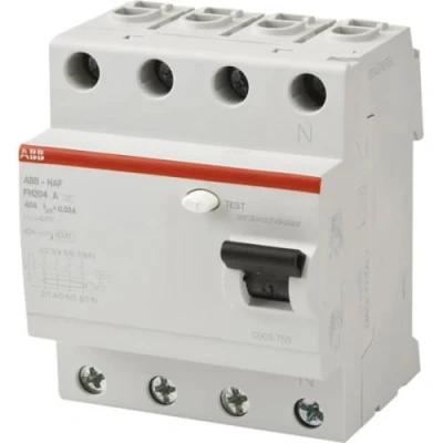 Afbeelding van ABB aardlekschakelaar 40A 4 polig 30mA 0903753
