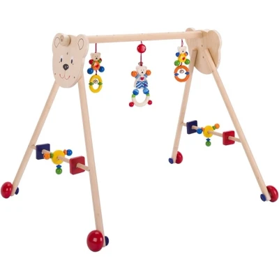 Afbeelding van Heimess Houten Babygym Beer Met Hartje