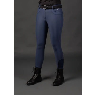 Afbeelding van Harry&#039;s Horse Rijbroek Winterblues Full Grip Staalblauw 40