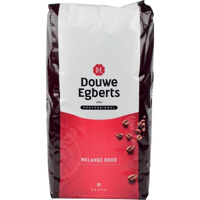 Afbeelding van Douwe Egberts koffiebonen Rood, pak van 3 kg koffie