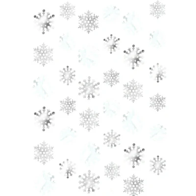 Image de Décoration suspendue Flocons de neige 213cm 6 pièces