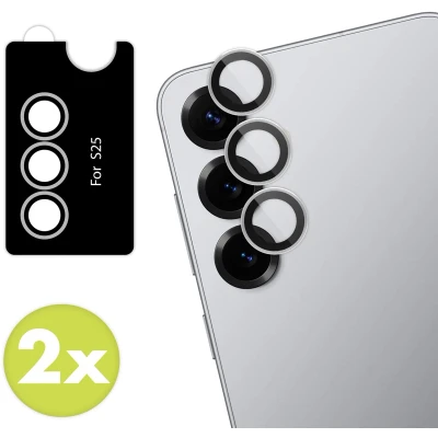 Afbeelding van imoshion Camera Screen protector Geschikt voor Samsung Galaxy S25 2 Pack lens