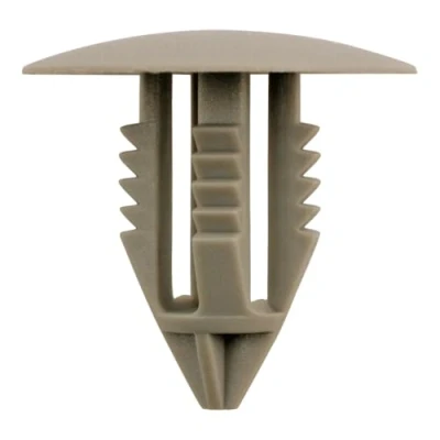 Afbeelding van KS Tools, Spijkers + nietjes voor nietmachines, Bumperverbindingsklem, grijs Volvo,Set van 10
